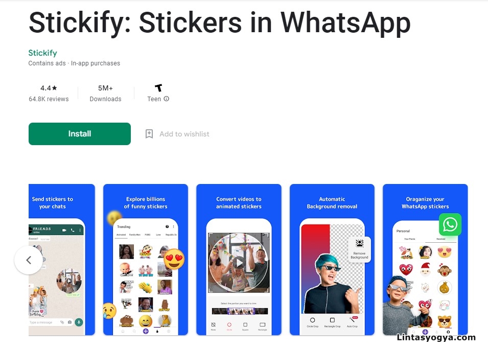 LintasYogya | Cara Praktis Agar Stiker WhatsApp Bergerak