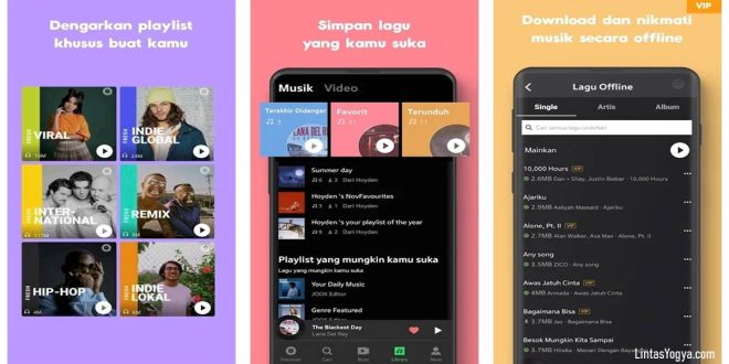 LintasYogya | Download aplikasi pemutar musik android