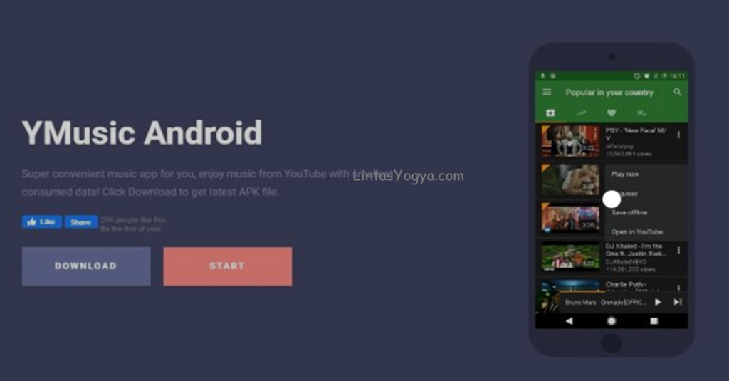 Cara aplikasi download lagu android gratis
