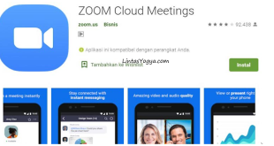 LintasYogya | Cara Download Aplikasi Zoom For Android