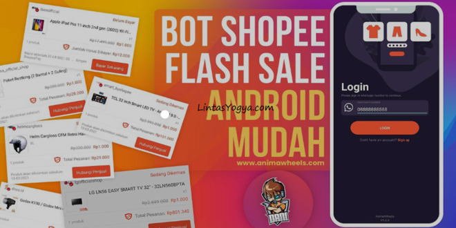 LintasYogya | Cara Download Aplikasi Bot Shopee Android