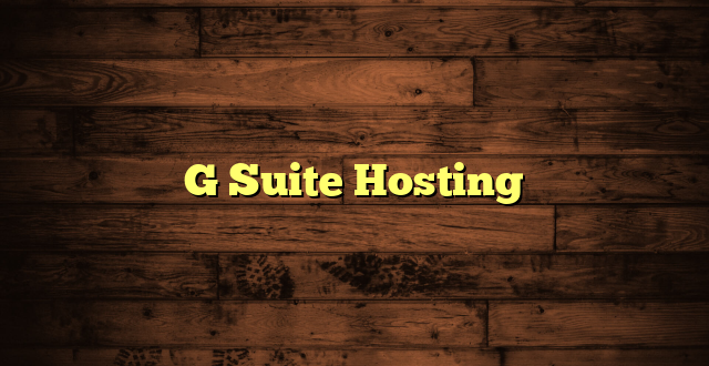 LintasYogya | G Suite Hosting