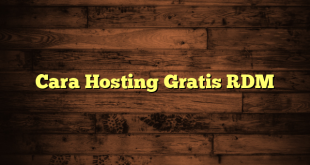 LintasYogya | Cara Hosting Gratis RDM