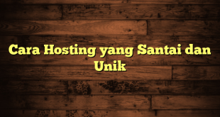 LintasYogya | Cara Hosting yang Santai dan Unik