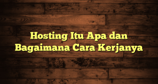 LintasYogya | Hosting Itu Apa dan Bagaimana Cara Kerjanya