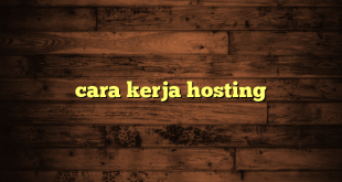 LintasYogya | cara kerja hosting