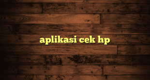 LintasYogya | aplikasi cek hp