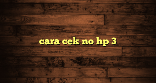 LintasYogya | cara cek no hp 3