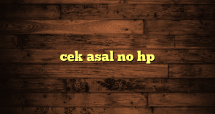 LintasYogya | cek asal no hp