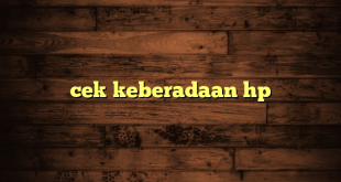 LintasYogya | cek keberadaan hp