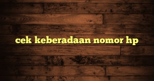 LintasYogya | cek keberadaan nomor hp