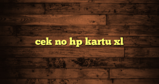 LintasYogya | cek no hp kartu xl