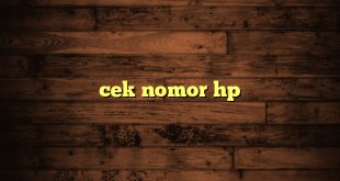 LintasYogya | cek nomor hp