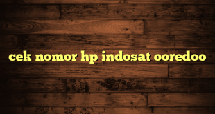 LintasYogya | cek nomor hp indosat ooredoo