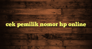 LintasYogya | cek pemilik nomor hp online